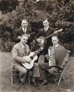 R R Crawford Using a guitar in the Morning Star Quartet